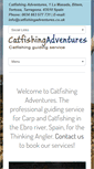 Mobile Screenshot of catfishingadventures.co.uk